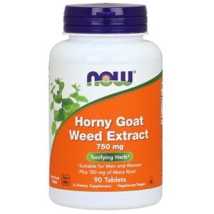 Now Horny Goat Weed Extract Tabs 90's