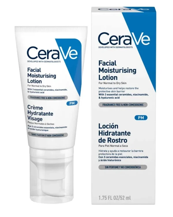Cerave PM Facial Moist Lotion 52Ml