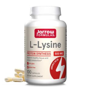 Jarrow Formulas L-Lysine 500mg Caps 100's