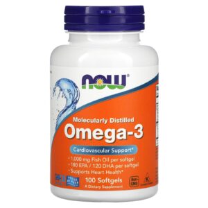 Now Omega 3 1000Mg Sgels 100's