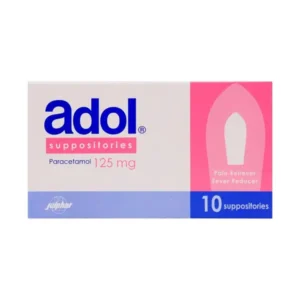 Adol 125Mg Suppositories 10's