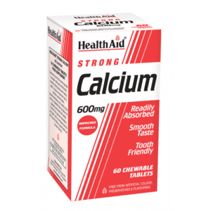 Healthaid Calcium 600Mg Chewable 60's