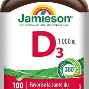 Jamieson D3 100Iu Tab 100's