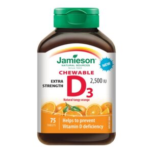 Jamieson D3 2500Iu Chewable Tabs 75's