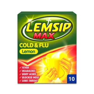 Lemsip Max Cold & Flu Lemon Sachets 10's