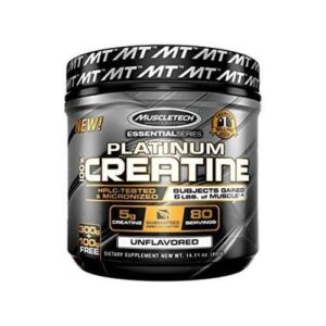 Muscletech Creatine Monohydrate Powder, Platinum Pure - Unflavored