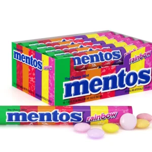 Mentos Chewables Rainbow 14'S