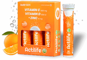Actilife CDZ Effervescent Tablets 20's
