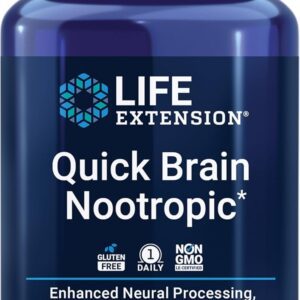 Life Extension Quick Brain Nootrophic 30'S