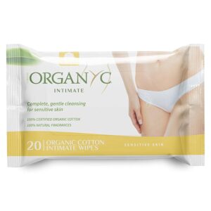 Organic Intimate Wipes 20'S