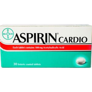 Bayer Aspirin Cardio 100Mg Tablets 30's