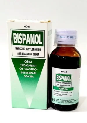 Bispanol (Hyoscine) 5Mg/5Ml Syrup 60Ml