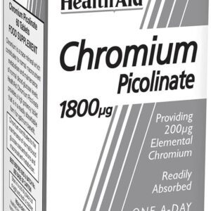 Healthaid Chromium Picolinate 60's
