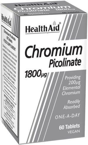 Healthaid Chromium Picolinate 60's