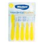 Wisdom Interdental Brushes 0.7Mmm Yellow