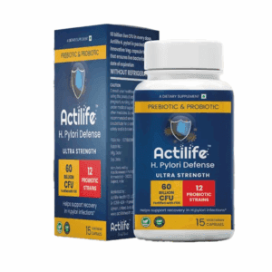 Actilife H.Pylori Defence Capsules 15's