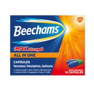 Beechams Max Strength All In One Capsules 16'S