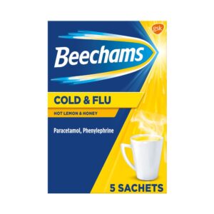 Beechams Cold & Flu Honey And Lemon 5's