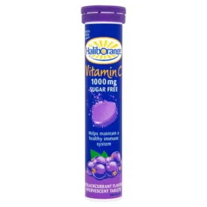 Haliborage- Vitamin C Effervesence 20's Blackcurrent